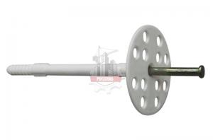 Дюбель-гвоздь для изоляции 10х220мм (400шт) с металлическим гвоздем