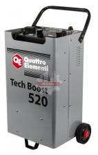 Пуско-зарядное устройство 520 ( 12 / 24 Вольт, заряд до 75А, пуск до 450 А, таймер, 26 кг) QUATTRO ELEMENTI Tech Boost 