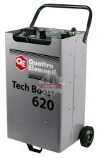 Пуско-зарядное устройство 620 ( 12 / 24 Вольт, заряд до 90А, пуск до 590 А, таймер, 28 кг) QUATTRO ELEMENTI Tech Boost 
