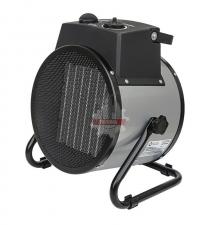 Нагреватель воздуха электрический QE- 5000C (5кВт, 320 м.куб/ч, 220-240 В, режим вентилятора, керамический, 3.8кг)