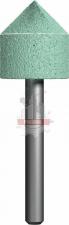 Шарошка абразивная ПРАКТИКА карбид кремния, цилиндрическая заостренная 22х50 мм, хвост 6 мм, блистер 641-343