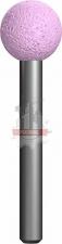 Шарошка абразивная ПРАКТИКА оксид алюминия, шарообразная 16 мм, хвост 6 мм, блистер 641-121
